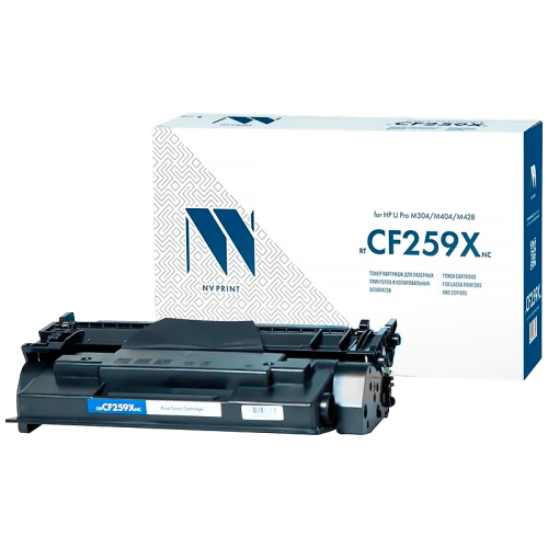 -/ Тонер-картридж NVP (БЕЗ ЧИПА) (БЕЗ ГАРАНТИИ) NV-CF259X для HP Laser Jet Pro M304/M404/M428 (10000k)