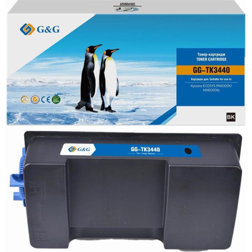 Тонер-картридж G&G GG-TK3440 TK-3440 черный, 40000 стр., для Kyocera ECOSYS PA6000X/MA6000ifx