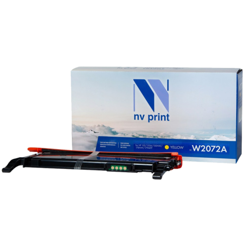-/ Тонер-картридж NVP NV-W2072A Yellow для HP 150/150A/150NW/178NW/179MFP (700k)