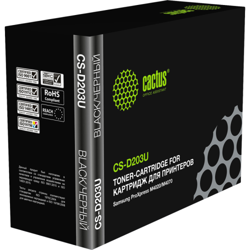 -/ Картридж лазерный Cactus CS-D203U MLT-D203U черный (15000стр.) для Samsung ProXpress M4020/M4070 -/ Картридж лазерный Cactus CS-D203U MLT-D203U черный (15000стр.) для Samsung ProXpress M4020/M4070