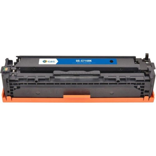 Тонер-картридж G&G GG-C716BK черный, 2300 стр., для Canon i-SENSYS MF8030/MF8030cn/MF8050/LBP 5050