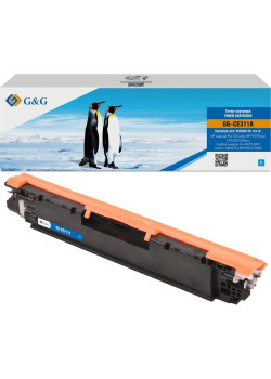 Тонер-картридж G&G GG-CE311A CE311A  голубой, 1000 стр., для HP LaserJet Pro MFP M175nw/CP1025/1025nw/M275 MFP/LBP7010/7018C