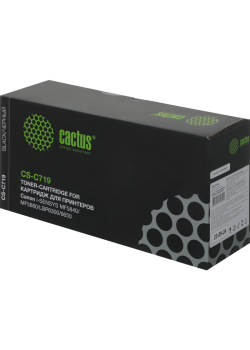 -/ Картридж лазерный Cactus CS-C719 719 черный (2100стр.) для Canon i-SENSYS MF5840 MF5880 LBP6300 6650