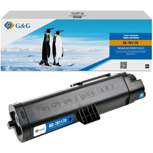 Тонер-картридж G&G GG-TK1170 черный, 7200 стр., для Kyocera ECOSYS M2040DN/M2540DN/M2640IDW