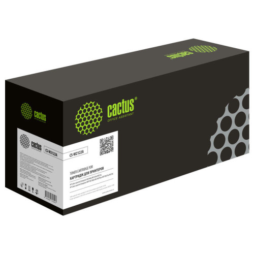 -/ Картридж лазерный Cactus 212A CS-W2122A W2122A желтый (4500стр.) для HP Color LJ M554/M555/578 Enter