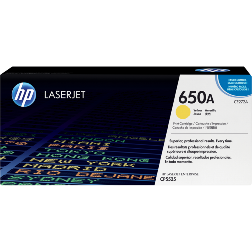 Тонер-картридж/ HP Color LaserJet CE272A Yellow Print Cartridge
