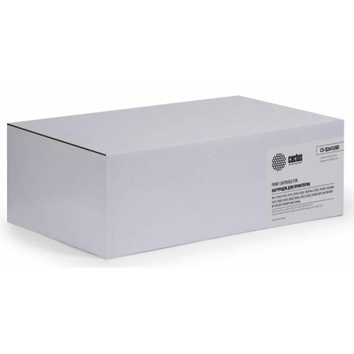 Тонер-картридж Cactus CS-Q2612AD черный, 2000 стр., для HP 1010/1012/1015/1018/1020/1022/3015/3020