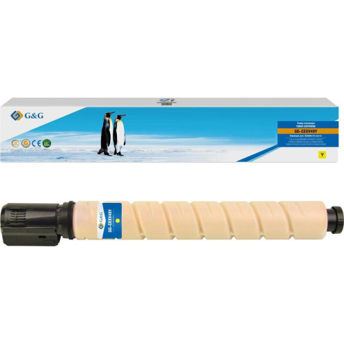 Картридж лазерный G&G GG-CEXV49Y C-EXV49 Y желтый (19000стр.) для Canon imageRUNNER ADVANCE C3020/C3320/C3320F/C3320L/C3325