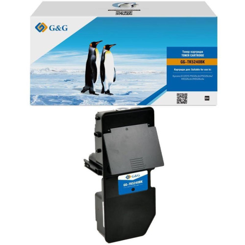 Тонер-картридж G&G GG-TK5240BK черный, 4000 стр., для Kyocera ECOSYS P5026cdn/P5026cdw/ECOSYS M5526cdn/M5526cdw