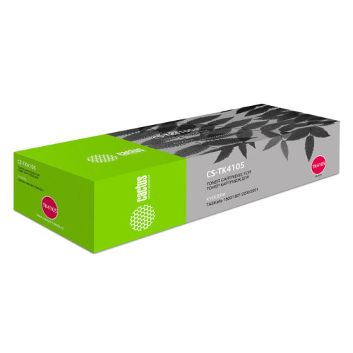 -/ Картридж лазерный Cactus CS-TK4105 TK-4105 черный (15000стр.) для Kyocera Mita TASKalfa 1800/2200/18