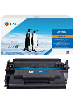 Тонер-картридж G&G GG-C070 черный, 3000 стр., для Canon imageCLASS MF465dw/MF462dw/LBP247dw/LBP246dw(AMS)/i-SENSYS LBP243dw/246dw/MF461dw/MF465dw/MF463dw(EUR/NA/AP)/LBP244/241/MF467dw(JP)