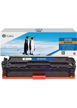 Тонер-картридж G&G GG-CF213A пурпурный, 1800 стр., для HP LaserJet Pro 200 color Printer M251n/nw/MFP M276n/nw