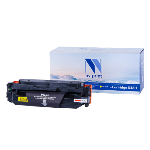 -/ Тонер-картридж NVP NV-046H Yellow для Canon i-Sensys LBP 653Cdw/ 654Cx/ MF 732Cdw/ 734Cdw/ 735Cx (5000k)