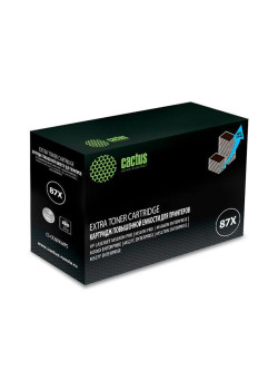 Тонер-картридж Cactus CS-CF287X-MPS черный, 24000 стр., для HP LaserJet M506dn/M506n/M506x