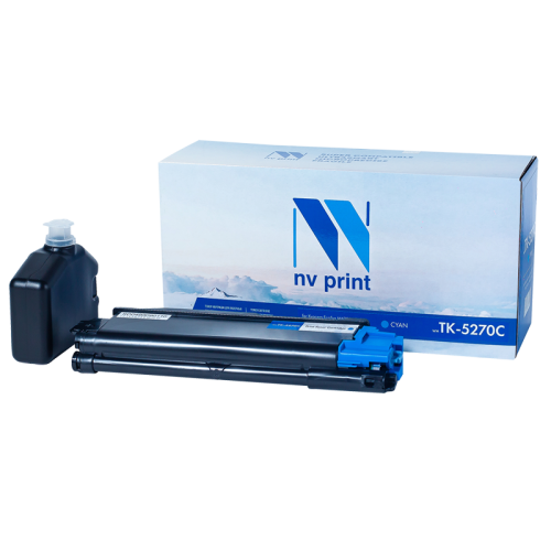 -/ Тонер-картридж NVP NV-TK-5270 Cyan для Kyocera EcoSys M6230cidn/P6230cdn/M6630cidn (6000k)
