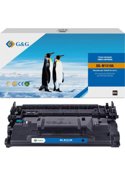 Тонер-картридж G&G GG-W1510A W1510A черный, 3050 стр., для HP LaserJet Pro 4003n/dn/dw/MFP4103 fdn/fdw