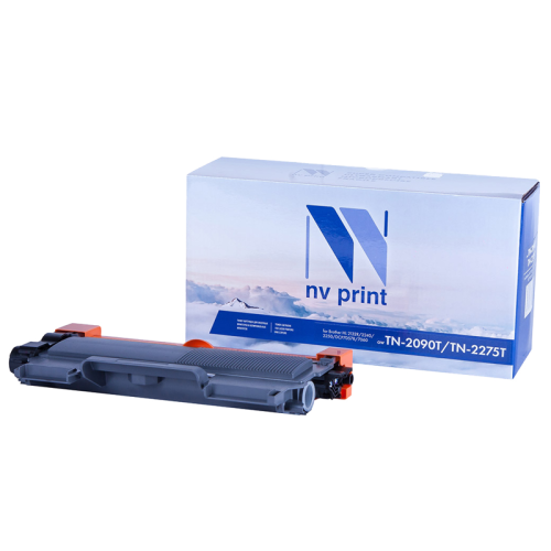 -/ Тонер-картридж NVP NV-TN-2090T/TN-2275T UNIV для Brother DCP-7057WR/ HL-2132R/ DCP-7060DR/ DCP-7065DNR/ DCP-7070DWR/ HL-2240/ HL-2240DR/ HL-2250DNR/ MFC-7360NR (2500k)