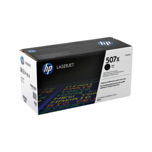 Тонер-картридж/ HP 507X Black LaserJet Toner Cartridge Тонер-картридж/ HP 507X Black LaserJet Toner Cartridge