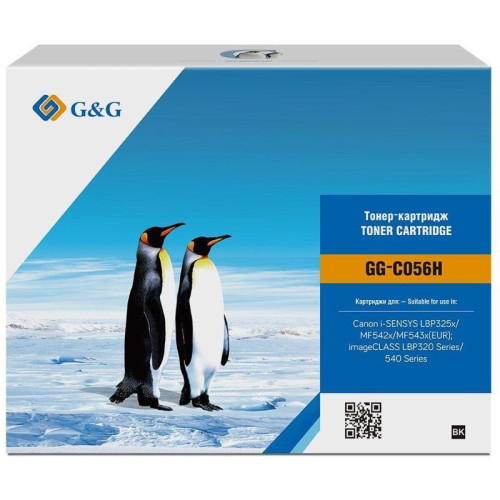Тонер-картридж G&G GG-C056H черный, 21000 стр., для Canon LBP325x/MF543x/MF542x