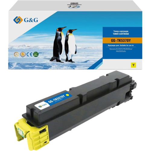 Картридж лазерный G&G GG-TK5370Y TK-5370Y желтый (5000стр.) для Kyocera ECOSYS PA3500cx/MA3500cifx