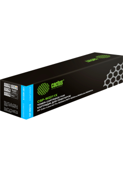 -/ Картридж лазерный Cactus CSP-W2211X 207X голубой (2450стр.) для HP M255/MFP M282/M283