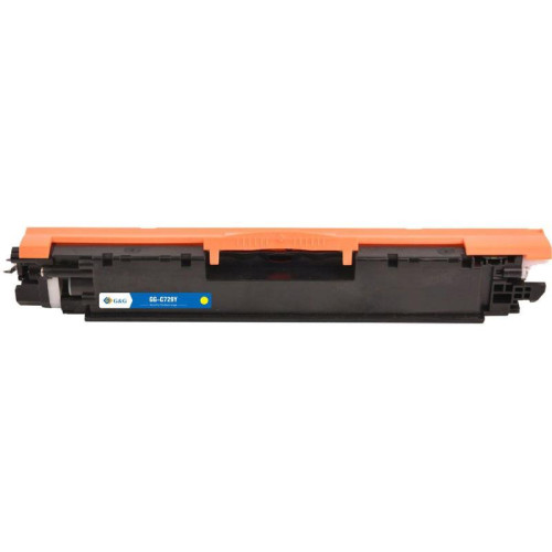 Тонер-картридж G&G GG-C729Y желтый, 1000 стр., для Canon i-SENSYS LBP-7010C/LBP-7018C Тонер-картридж G&G GG-C729Y желтый, 1000 стр., для Canon i-SENSYS LBP-7010C/LBP-7018C