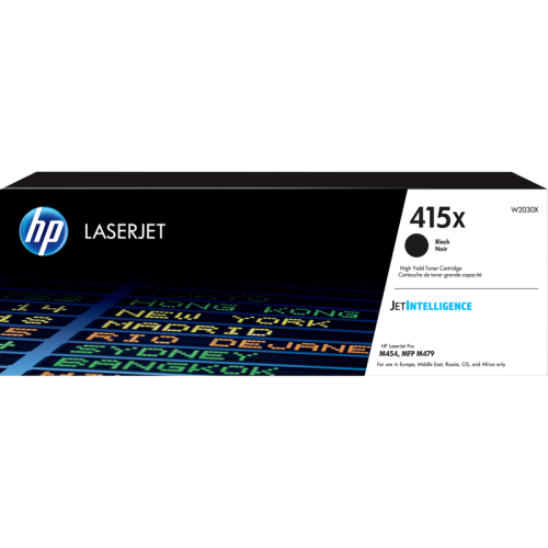 Тонер-картридж/ HP 415X Black LaserJet Toner Cartridge