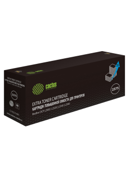 -/ Картридж лазерный Cactus CS-TN2375-MPS TN-2375X черный (10400стр.) для Brother DCP L2500/L2520/L2540/L2560 без чипа