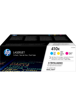 Тонер-картридж набор из 3 шт/ HP 410X 3-pack High Yield Cyan/Magenta/Yellow Original LaserJet Toner Cartridges