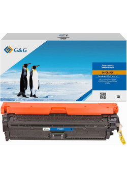 Тонер-картридж G&G GG-CE270A черный, 13000 стр., для HP LaserJet Enterprise CP5525
