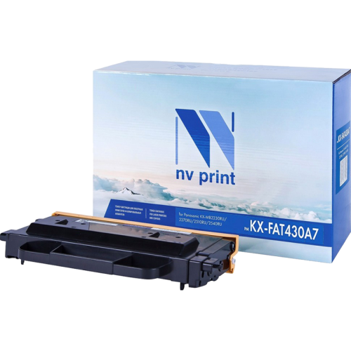 -/ Тонер-картридж NVP NV-KX-FAT430A7 для Panasonic KX-MB2230RU/ MB2270RU/ MB2510RU/ MB2540RU/ MB2571RU (3000k)