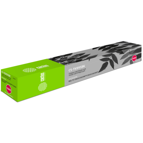 Картридж лазерный Cactus CS-TK895BK TK-895BK черный (12000стр.) для Kyocera Mita FS C8020/C8020MFP/C8025/C8025MFP/C8520/C8520MFP/C8525/C8525MFP