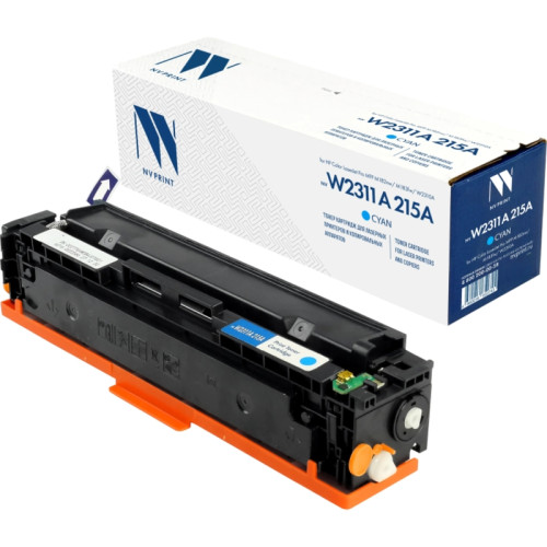 -/ Картридж NVP  NV-W2311A 215A Cyan для HP Color LaserJet Pro MFP M182nw/M183fw/W2310A (850k)