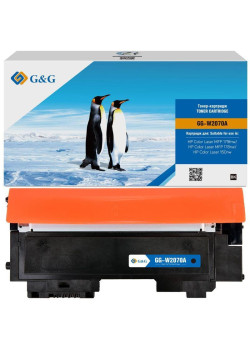 Тонер-картридж G&G GG-W2070A черный, 1000 стр., для HP Color Laser MFP 179fnw/178nw/150nw