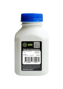 Тонер Cactus CS-THPU-60 черный, 60 гр., для HP/картриджей CB435/CE285ACF283A/CF244A (для совместимых картриджей)