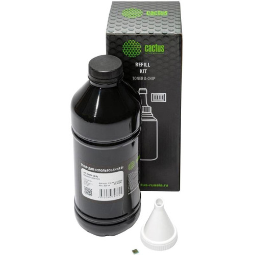Тонер Cactus CS-RK-CF259X черный флакон 300гр. (в компл.:чип) для принтера HP (OEM VER) M304/404/428/429 Тонер Cactus CS-RK-CF259X черный флакон 300гр. (в компл.:чип) для принтера HP (OEM VER) M304/404/428/429