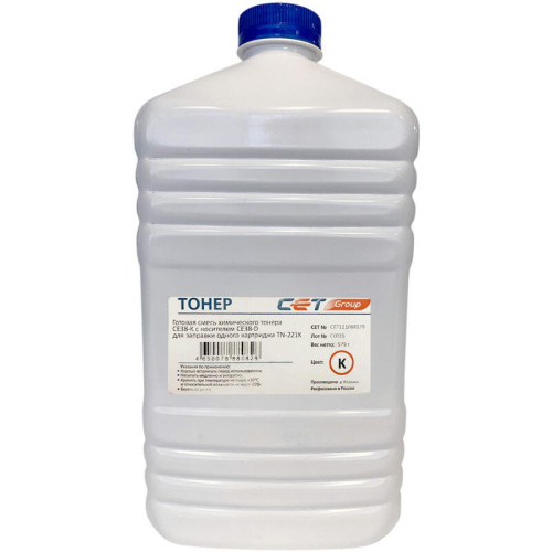 -/ Тонер (CPT) + носитель CE38 для KONICA MINOLTA Bizhub C227 (Japan) Black, 579г/бут