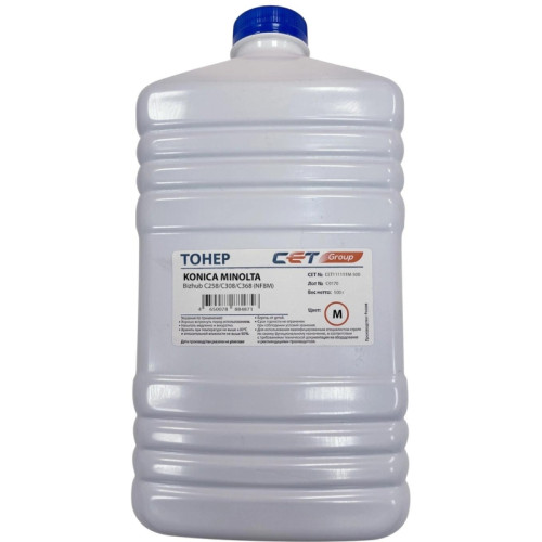 -/ Тонер NF8M TN-324 для KONICA MINOLTA Bizhub C258/C308/C368 (CET) Magenta, 500г/бут