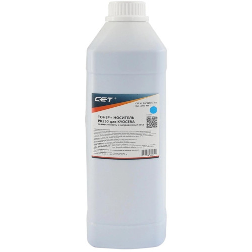 Тонер Cet OSP0250C-465 голубой 465гр. для принтера KYOCERA TK-8515/TK-8525/TK-8800