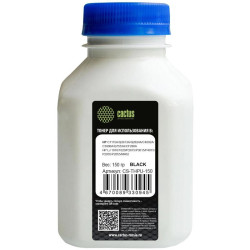 Тонер Cactus CS-THPU-150 черный, 150 гр., для C7115A/Q2613A/Q2624A/C4092A/C3906A/Q7553A/CF280A для HP LaserJet 1010/1020/P2015/P3015/P4015/P2035/P2055/M402