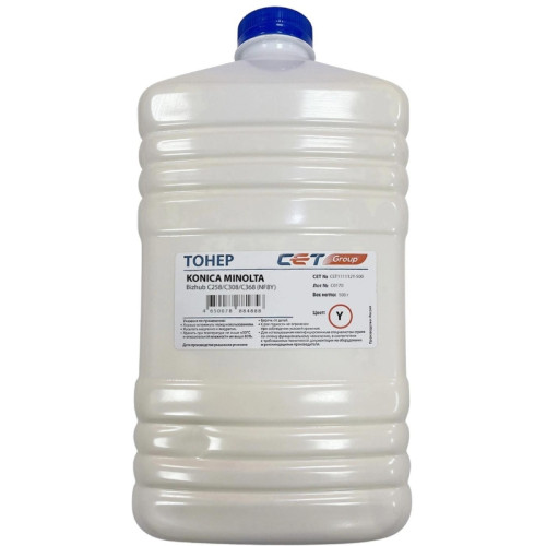 -/ Тонер NF8Y TN-324 для KONICA MINOLTA Bizhub C258/C308/C368 (CET) Yellow, 500г/бут