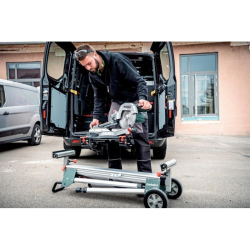 Торцовочная пила Metabo KGS 254 M set 1450Вт 5000об/мин d=254мм