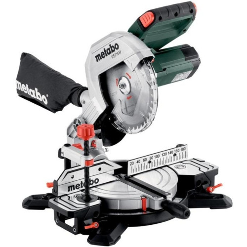 Торцовочная пила Metabo KS 216 M Set 1100Вт 5000об/мин d=216мм
