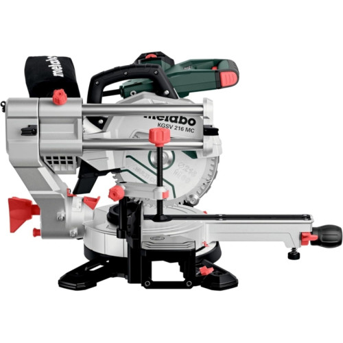 Торцовочная пила Metabo KGSV 216 MC 1500Вт 5000об/мин d=216мм Торцовочная пила Metabo KGSV 216 MC 1500Вт 5000об/мин d=216мм