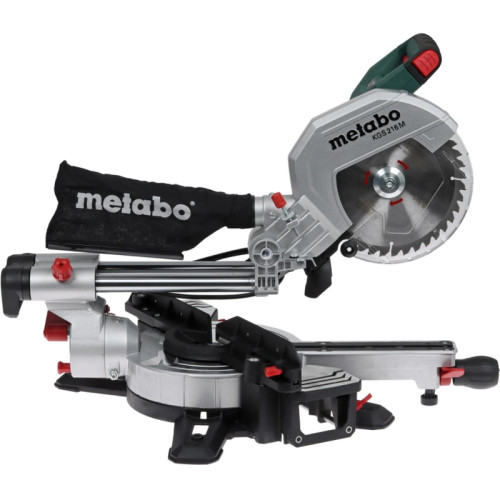 Торцовочная пила Metabo KGS 216 M Set 1500Вт 5000об/мин d=216мм
