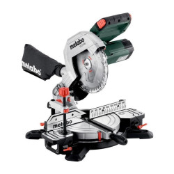 Торцовочная пила Metabo KS 216 M Set 1100Вт 5000об/мин d=216мм