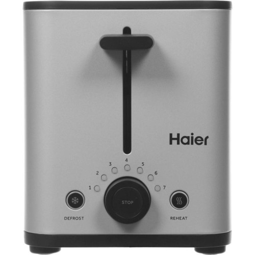 Тостер Haier HT-601 900Вт серебристый