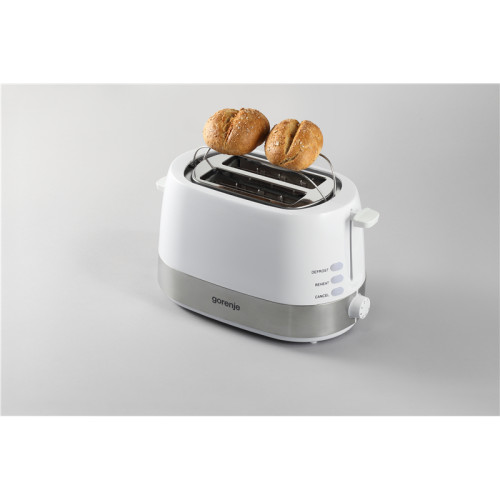 Тостер GORENJE T850WE 850 Вт, 2 секции, цвет белый