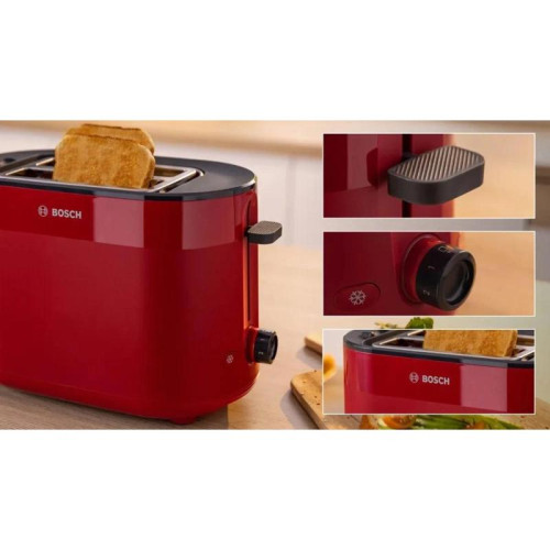Тостер Bosch TAT2M124 950Вт красный Тостер Bosch TAT2M124 950Вт красный