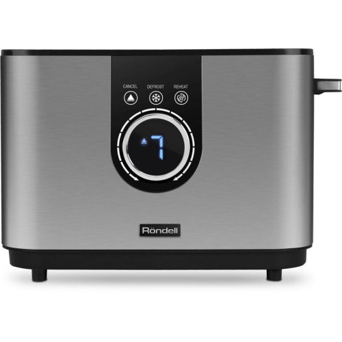 Тостер Rondell RDE-1202 920Вт серебристый